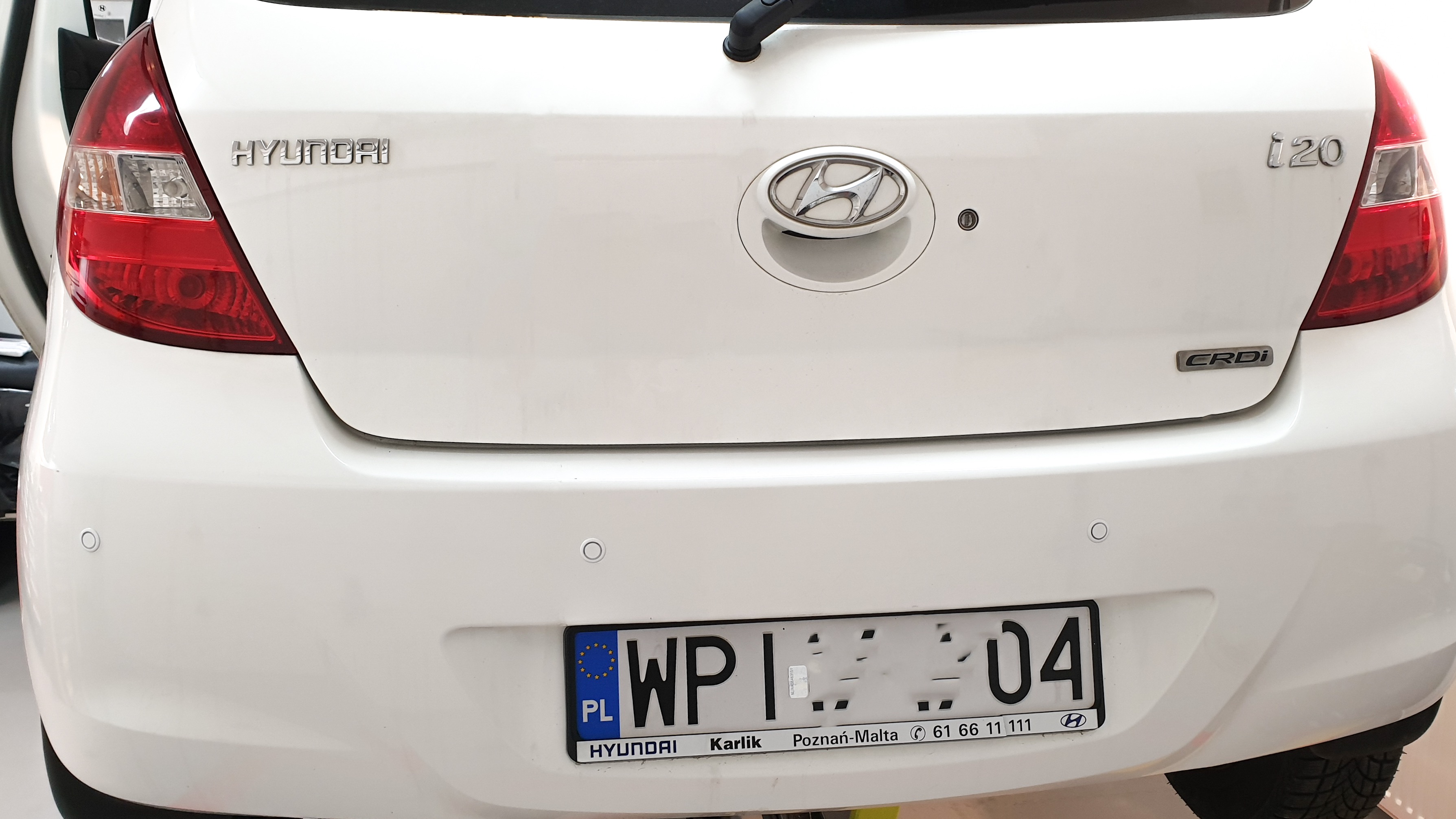 Hyundai i20 Czujniki Parkowania RETIP Car Audio